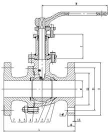DQ41F-150/300/600LB 手動低溫球閥